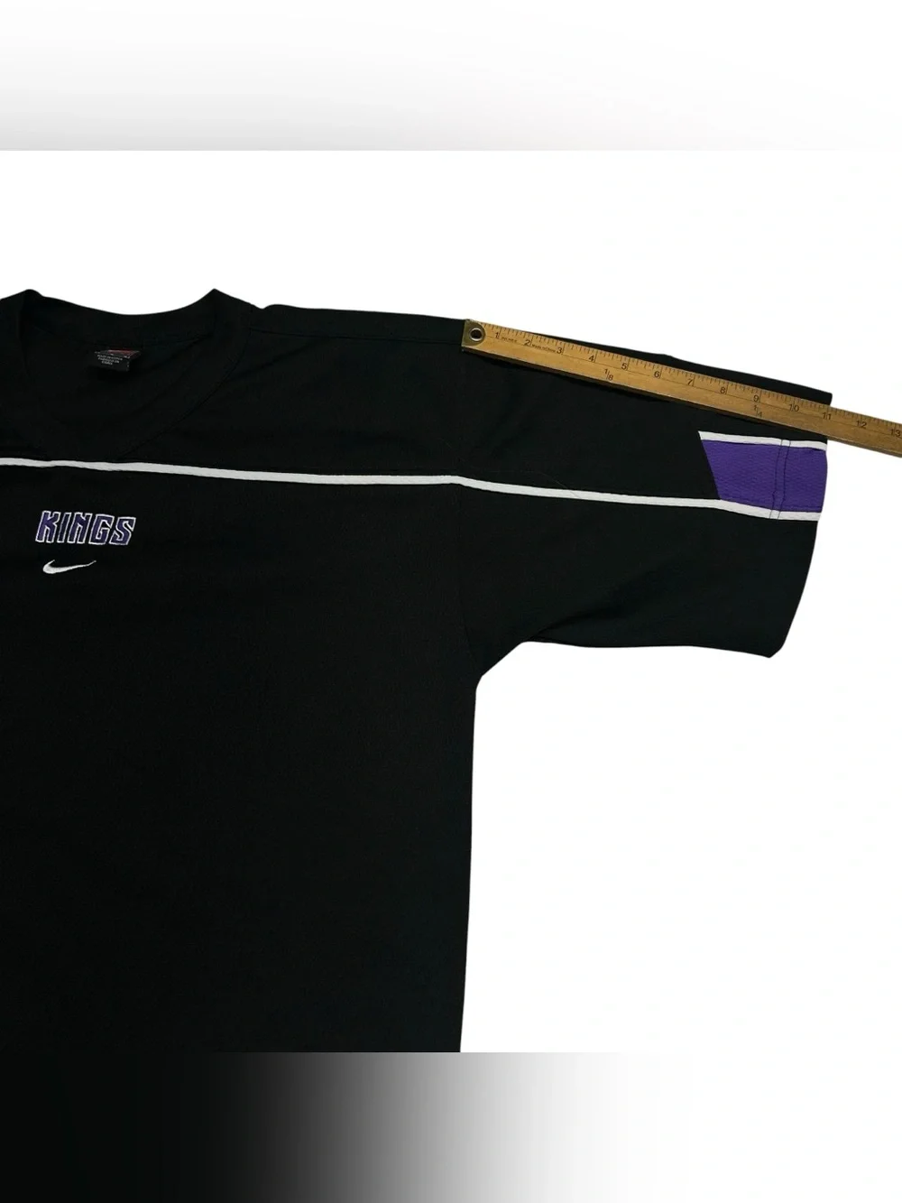 Sacramento Kings Nike Mens Size L Shirt NBA Fan Activewear Game Day Gear